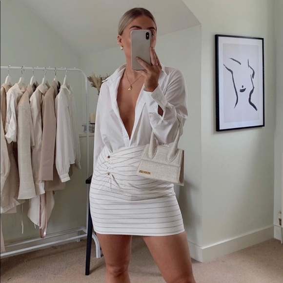 Zara | Skirts | Zara Draped Textured 